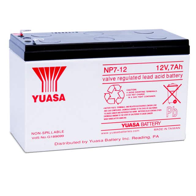 Yuasa Battery NP7-12