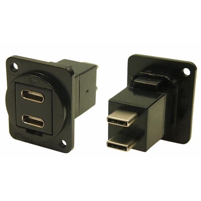 1310-1041-01, Encitech Connectors Einbaubuchse, IP64/67, M22, USB-C 3.1- Buchse - USB-C 3.1-Buchse