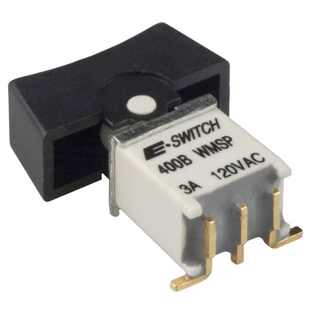 E-Switch 400BWMSP1R2BLKSM6QE