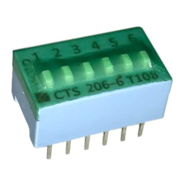 CTS Electrocomponents 206-6LPST