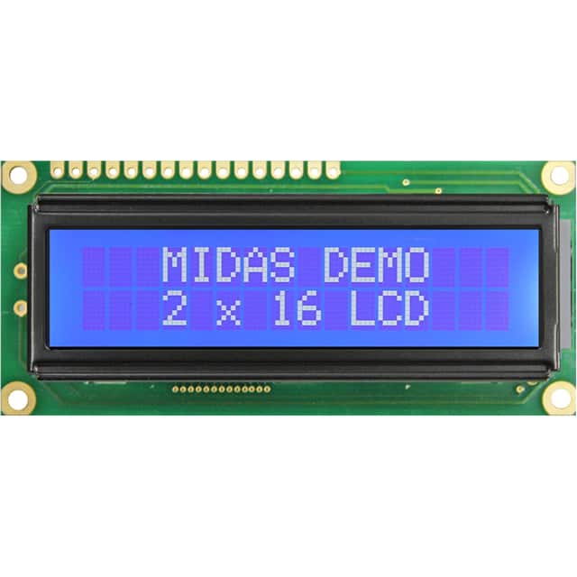 Midas Displays MD21605G12W3-BNMLW-VE