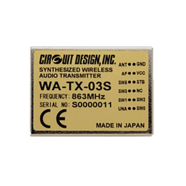 Circuit Design WA-TX-03S