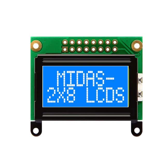 Midas Displays MC20805B6W-BNMLW-V2